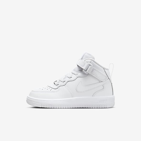 Kids nike white shoes clearance